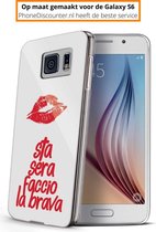 Galaxy S6 achterkant hoes | Galaxy S6 SM-G920 back cover | Galaxy S6 cover case wit | hoes galaxy s6 samsung | Galaxy S6 beschermhoes