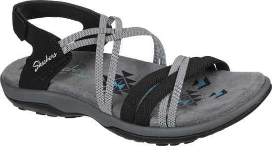 Skechers Reggae Slim Takes Two sandalen zwart - Maat 39 | bol.com