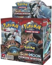 Pokemon Kaarten Sun & Moon Crimson invasion Booster Box Display (36 Booster packs)