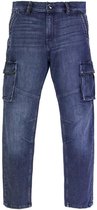 Utility Cargo Jeans-Blue Denim-34/33