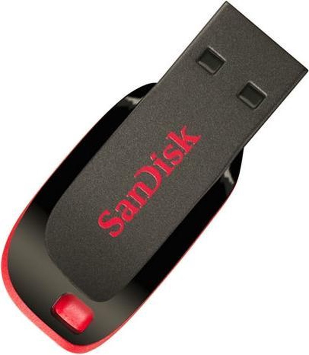 SanDisk Cruzer Glide - 32 Go - USB 3.0 - Noir/Rouge