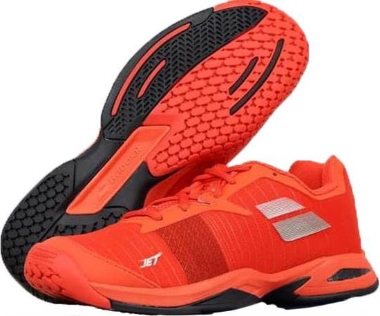 Chaussure de tennis Babolat Jet All Court junior - rouge - taille 34 | bol