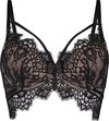 Hunkemöller Dames Lingerie Voorgevormde longline beugel bh Marilee - Zwart - maat B75