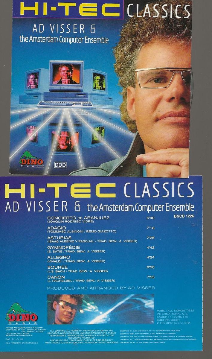 Ad Visser Hi-Tech Classics - CD ALBUM