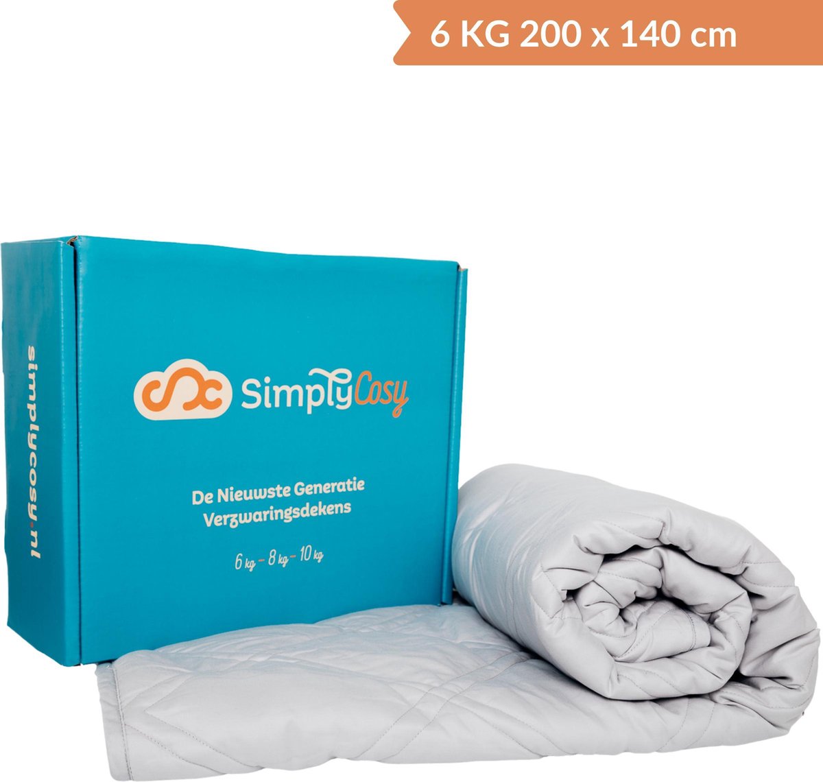 Simply Cosy Verzwaringsdeken Katoen 6 kg productafbeelding