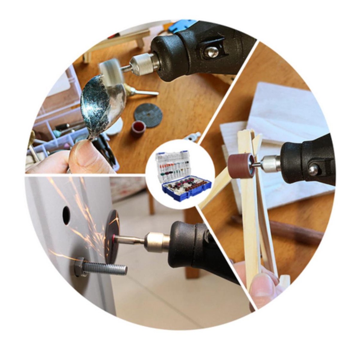 Multitool Accessoires Set 268 Stuks Accessoires Set Voor Roterende