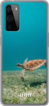 6F hoesje - geschikt voor OnePlus 9 Pro -  Transparant TPU Case - Turtle #ffffff