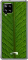 6F hoesje - geschikt voor Samsung Galaxy A42 -  Transparant TPU Case - Unseen Green #ffffff