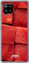 6F hoesje - geschikt voor Samsung Galaxy A42 -  Transparant TPU Case - Sweet Melon #ffffff
