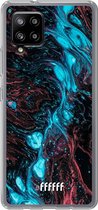 6F hoesje - geschikt voor Samsung Galaxy A42 -  Transparant TPU Case - River Fluid #ffffff