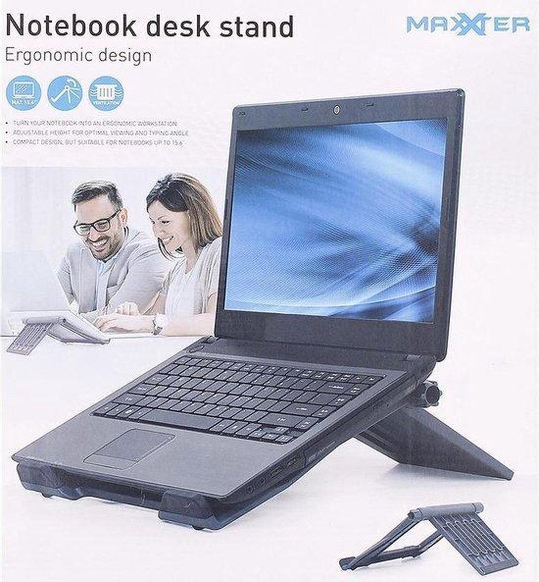 Lapstopstandaard - Standaard - Thuiswerken - Notebook - Laptop