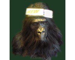 Masker Gorilla | Verkleedmasker | Carnaval