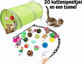 21 - kattenspeeltjes - cadeau - tunnel - hengel - Kitten - bal - Muis - kattenkruid - Fretten