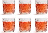 Libbey Drinkglas Atik - 230 ml / 23 cl - 6 Stuks - Vaatwasserbestendig - Vintage design - Hoge kwaliteit