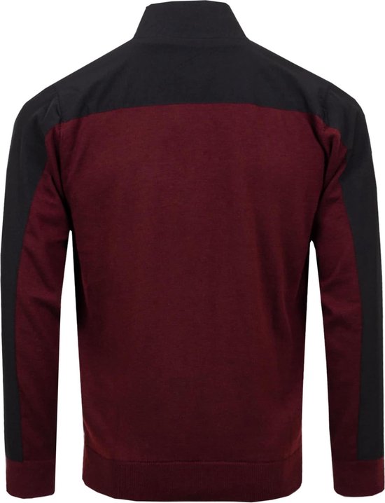 blackberry half sweater