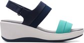 Clarks Step Cali Muir - Navy Combi - Vrouwen - Maat 37