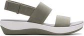 Clarks Arla Jacory - Olive - Vrouwen - Maat 42
