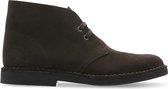 Clarks Desert Boot 2 Dames Laarzen - Dark Brown Suede - Maat 38