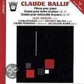 Ballif: Chamber Works / Martin, Bonaldi, Billier, etc