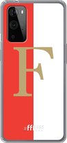 6F hoesje - geschikt voor OnePlus 9 Pro -  Transparant TPU Case - Feyenoord - F #ffffff