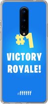 6F hoesje - geschikt voor OnePlus 8 - Transparant TPU Case - Battle Royale - Victory Royale #ffffff