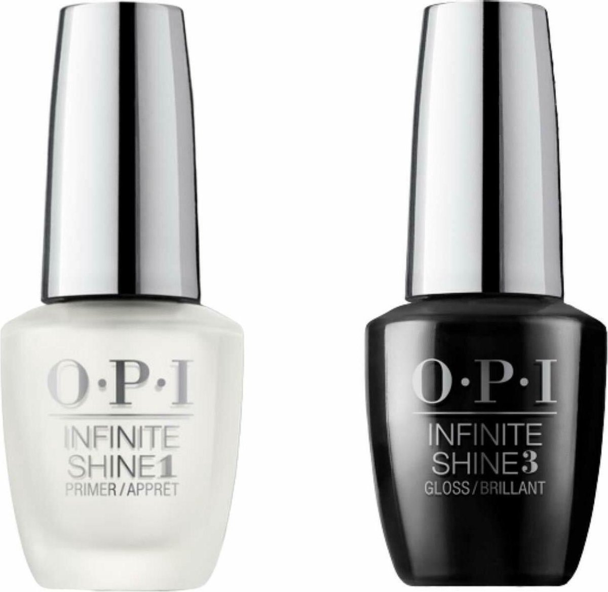 OPI Infinite Shine Gloss Top Coat 15ml. + OPI Infinite Shine Primer Nagellak 15 ml