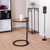 WOONENZO - Staande lamp Noa - vloerlamp woonkamer - lampen - vloerlamp industrieel - vloerlamp zwart - staande lampen woonkamer - vloerlamp - staande lampen - staande lamp woonkamer - staande