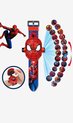 Spiderman horloge - Spider-man Marvel projector horloge - Digitale Spider-man horloge - Speelgoed horloge - spiderman horloge - Kinder horloge