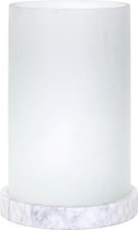 Windlicht wit glas medium (r-000SP39796)