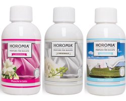Wasparfum Horomia | set 3 x 250 ml Muschi e loto, White, Fresh cotton
