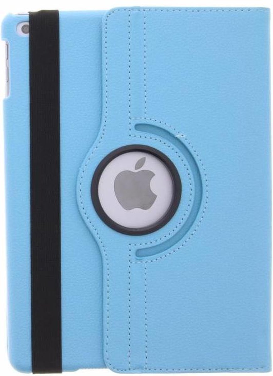 Apple iPad 10,2 (2019 / 2020) bookcase 360 graden draaibare hoes (lichtblauw)