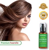 Honuol Premium Haarolie - Aloe Vera - Haar olie vrouwen - Serum Haar - Beschadigd haar - Serum Haarverzorging - Hair treatment -  Natuurlijk -100 ml