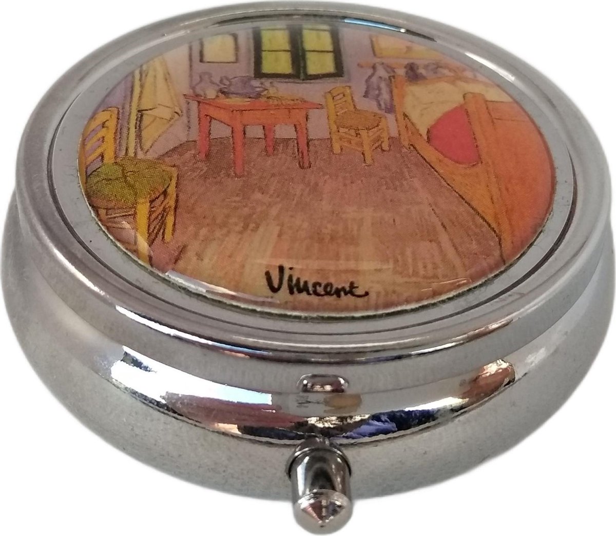 Goedkoopste Pillendoosje kamer Vincent van Gogh, met spiegeltje en drie vakjes
