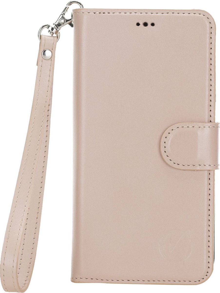 Mjora Lederen Apple iPhone 11 PRO Hoesje (New edition Tweedelige ontwerp: Book Case / Hardcase - Rose)
