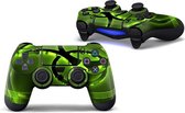 Green Nuke – PS4 Controller Skin - 2 Playstation 4 stickers