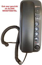 GEEMARC Marbella slanke analoge TELEFOON - zwart