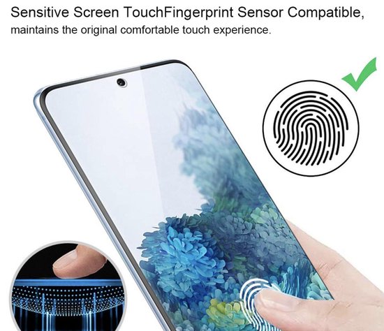Protecteur d'écran Samsung S20 - Tempered Glass protecteur d'écran - Protecteur d'écran en verre trempé - Extra solide et sûr - Verre 9H extra dur