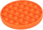 Fidget Toy – Push Pop It - Fidget Popper - Fidget Speelgoed - Fidget Toy - Tiktok - Fidget Pad - Rond Oranje