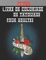 Livre de Coloriage de Tatouage Pour Adultes