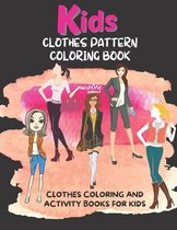 Kids Clothes Pattern Coloring Book
