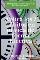 Aplica los 7 habitos en tu vida de forma Efectiva