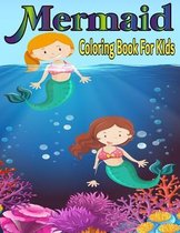 Mermaid coloring book for kids