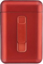 Luxe waterdichte sigaretten doosje van hoge kwaliteit - Sigarettenhouder kleur rood