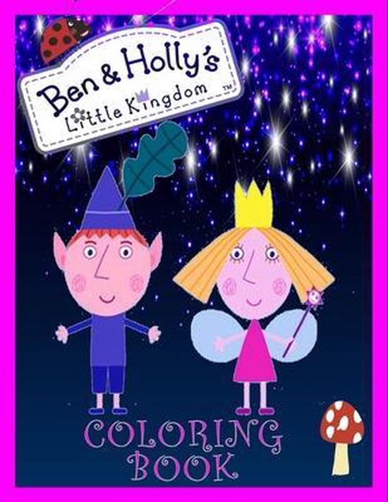 Ben & Holly's Little Kingdom Coloring Book, Little Fan Holly
