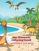 my dinosaur coloring book