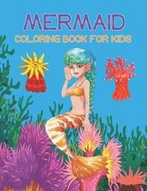 Mermaid Coloring book for Kids