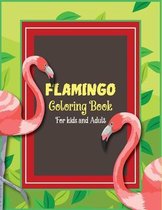 Flamingo Coloring Book for kids