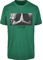 T-Shirt Pray forest green
