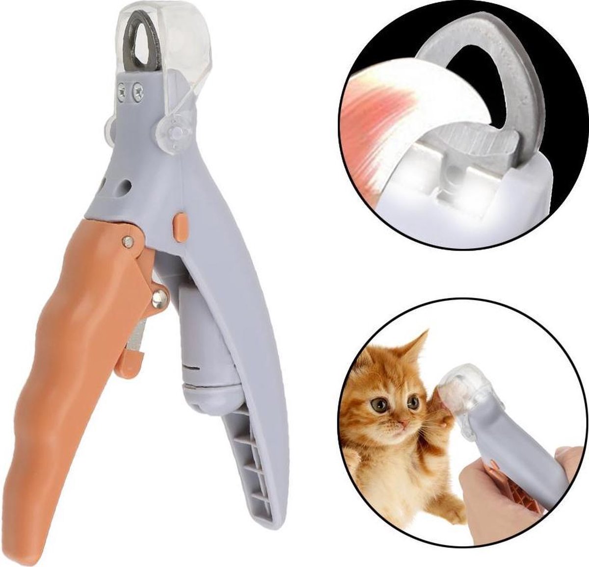 LED Illuminated Nagelknipper - Nagelknipper Hond - Nagelknipper Kat - Nagelvijl Hond - Nagelschaar H
