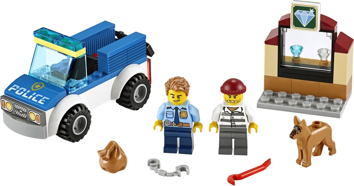 LEGO City 4+ Politie Hondenpatrouille - 60241